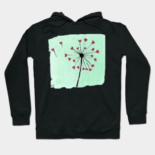 The seeds of love fly Hoodie